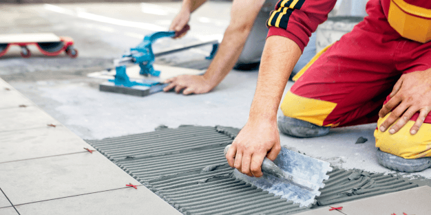 أعمال البلاط والسراميك